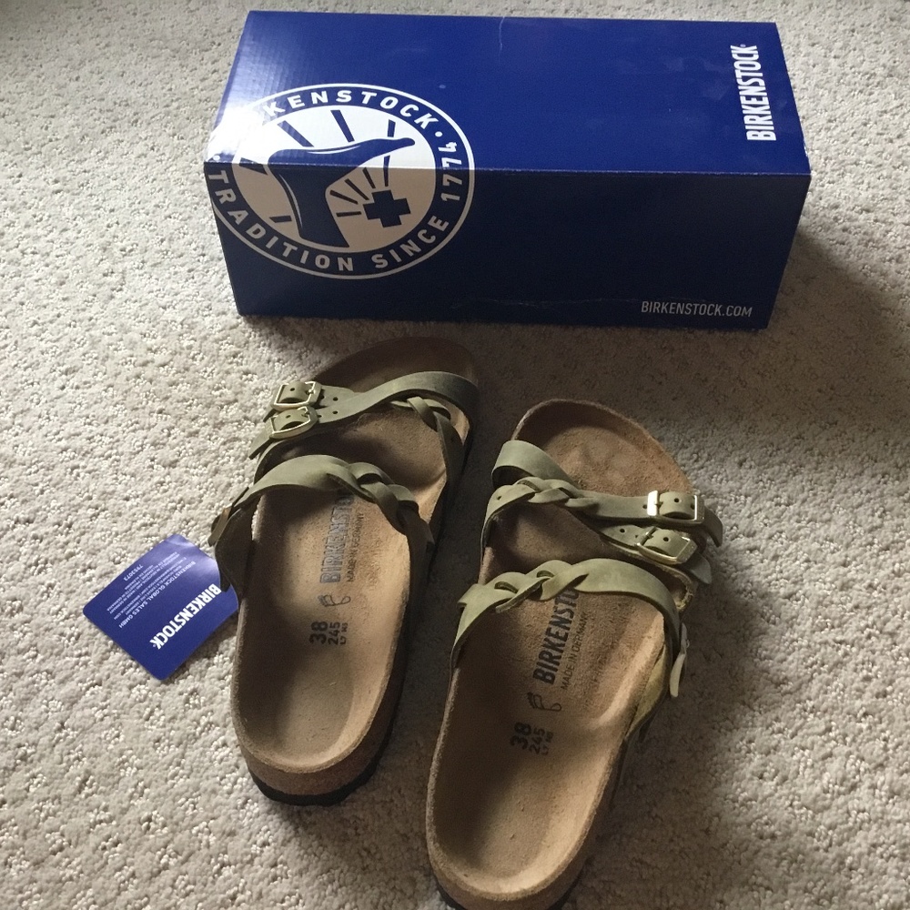 Birkenstocks Braided NEVER WORN